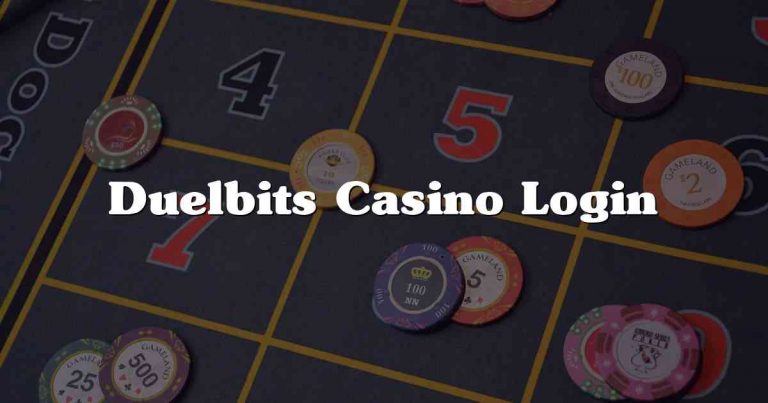 Duelbits Casino Login
