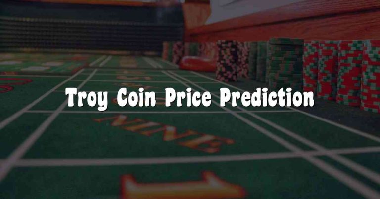 Troy Coin Price Prediction