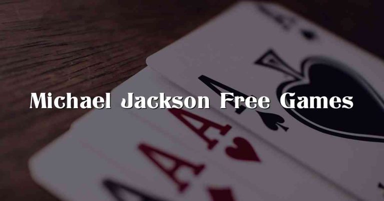 Michael Jackson Free Games